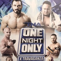 TNA Impact Wrestling One Night Only XTravaganza 2013 DVD RVD Sam Shaw Puma - £11.68 GBP