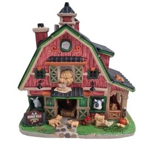  Lemax Hickory Hills Farm Village Building 05638 Lighted House Retired Rare - £23.60 GBP