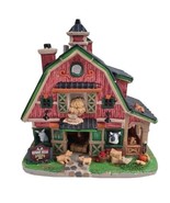  Lemax Hickory Hills Farm Village Building 05638 Lighted House Retired Rare - £23.59 GBP
