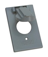 Sigma 14224 1 Gang Weatherproof Vertical Round Switch Cover - $17.35
