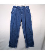 Carhartt Jeans Men&#39;s 36x34 Dungaree Fit Carpenter Wide Leg Vtg Y2K B13DS... - $624.75 MXN