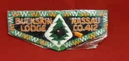 Vintage Buckskin Nassau 412 OA Order Arrow WWW Boy Scouts America Flap Patch - £7.06 GBP