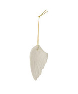 Ceramic Wing Ornament White 3.58 In 1Pc - $320.66 MXN