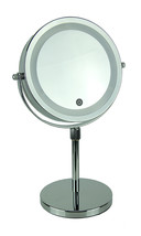 Scratch &amp; Dent LED Lighted Cordless Vanity Mirror with 5X Magnification - £15.79 GBP