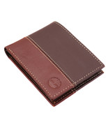 Timberland Men&#39;s Genuine Two Tone Leather Credit Card Billfold Commuter ... - $26.86 CAD