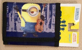 Despicable Me Minions STUART Tri-Fold Velcro Close Wallet - NEW - £15.11 GBP