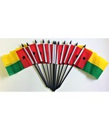 12 Pack 4x6 Inch Guinea Bissau Small Miniature Stick Desk &amp; Little Table... - $258.54 MXN