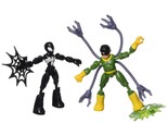 Spider-Man Marvel Bend and Flex Black Suit Vs. Doc Ock Action Figure Toy... - £25.30 GBP