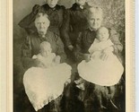 5 Generations of Women Studio 5 x 7 Black and White Photo in Folder - £17.89 GBP
