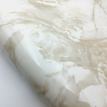 Marble Interior film Self adhesive Glossy Kanpur Faux Marble Contact Paper - £14.95 GBP