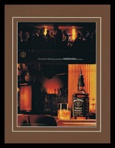 2002 Jack Daniel&#39;s Whiskey Framed 11x14 ORIGINAL Vintage Advertisement - £27.08 GBP