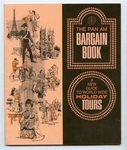 The Pan Am Bargain Book World Wide Holiday Tours 1965 Pan American World Airways - £21.78 GBP