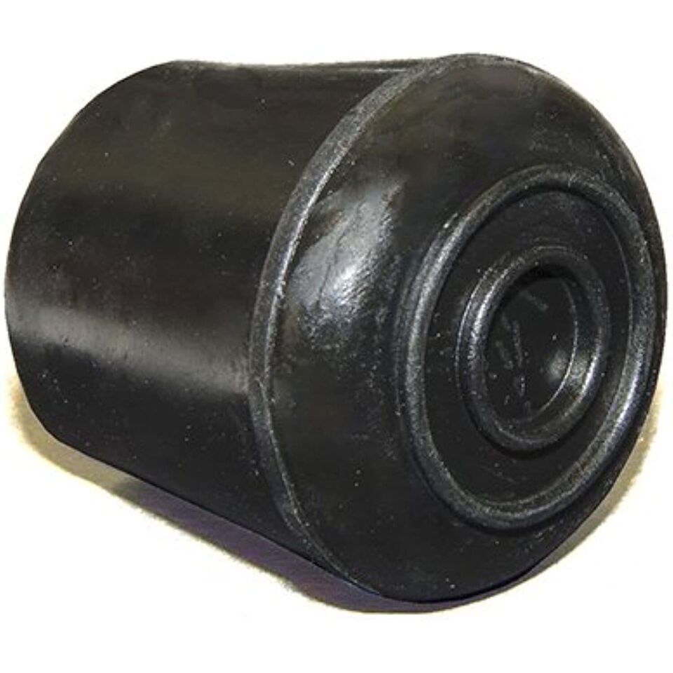 Furniture Leg Tip, Black Rubber, 7/8-In., 4-Pk. - $17.28