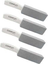Comfun Pumice Stone For Cleaning Toilet Bowl With Handle, Pumice Stick, 4 Pack - £23.53 GBP