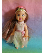 Vintage 1994 Kelly Barbie Little Sister Doll Streaked Pink Brown Hair - ... - £6.05 GBP