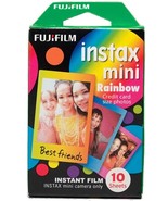 50 Sheets Of Fujifilm Instax Mini Instant Rainbow Film. - $115.22 CAD