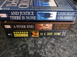 Deborah Crombie lot of 3 Mystery paperbacks - £4.70 GBP