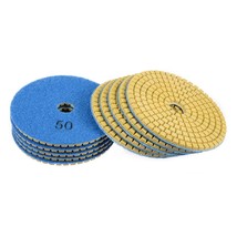 uxcell Diamond Polishing Sanding Grinding Pads Discs 4 Inch Grit 50 10 Pcs for G - £35.15 GBP