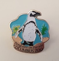 Columbus Zoo Penguins on Parade Souvenir Enamel Lapel Hat Pin Pinchback ... - £13.08 GBP