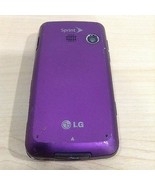 Sprint LG Rumor Touch  Purple Model LN 510 for parts or Repair - £22.58 GBP