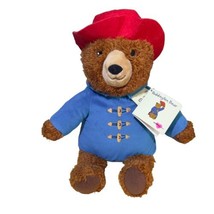 Kohl’s Cares Plush 14” Paddington Bear Stuffed Animal 2016 Teddy Blue Red Hat - $12.17