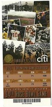 2008 Rose Bowl Game Full unused ticket USC Trojans Illinois Fighting Illini - $62.77