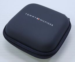 D) Tommy Hilfiger Blue Jewelry Earring Ear Pod Carry Travel Case - $9.89