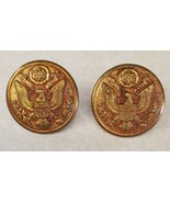 Vintage Military Button Handy Button Mach Co. Chicago Pair of Buttons Ea... - £19.30 GBP