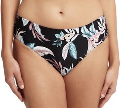 Nwt Sea Level Floral Bikini Bottoms In Black Size 12 - £19.50 GBP