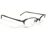 Matsuda Brille Rahmen 10208 AGR Gebürstet Gunmetal Grau Cat Eye 49-19-142 - $233.38
