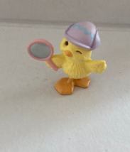 Hallmark Merry Miniatures Easter Chick With A Mirror Figurine - £7.80 GBP