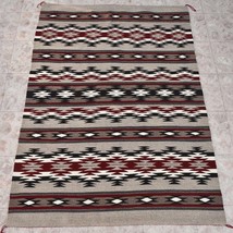 Navajo Classic CHINLE WOOL RUG Hand Woven by Glorileen Harrison 49&quot; x 68&quot; - £1,104.94 GBP