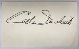 Colleen Dewhurst (d. 1991) Signed Autographed Vintage 3x5 Index Card - $15.00