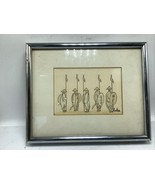 Russian KOSTYA Signed Original Watercolor Art Painting FRAMED Artist - $39.99