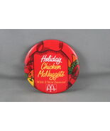 Vintage McDoanlds Pin - Holiday Chicken McNuggets 2 New Sauces- Celluloi... - $15.00
