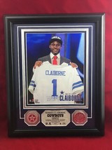 Dallas Cowboys Morris Claiborne Draft Photo Silver Coin Highland Mint NFL WS24 - $54.45