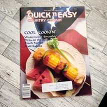 Quick N Easy County Cookin Cooking Magazine 1993 August Vtg Retro Recipes  - $5.93