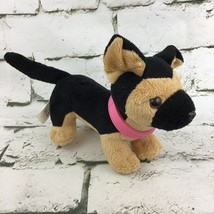 Battat Our Generation Plush Puppy Dog OG Doll Pet Pink Collar Stuffed Animal - £7.78 GBP