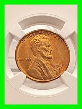 Stunning 1944-S Lincoln Wheat Cent 1c - NGC MS66 RD UNC Uncirculated High Grade  - £51.59 GBP