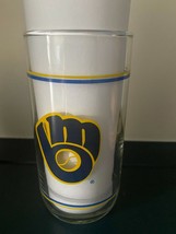 1980&#39;s  Milwaukee Brewers 5 1/4&quot; Glass MLB Union 76 Promo Glass - $8.08