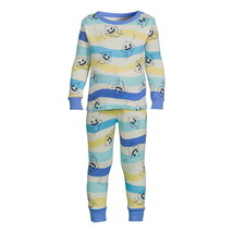Character Snug Fit Pajamas Long Sleeve Baby Shark Pant Set, Multicolor S... - £14.75 GBP
