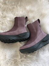 The North Face Women's Halseigh Knit Waterproof Snow Boots Light Mauve S... - $118.80