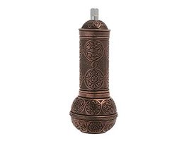 LaModaHome Antique Copper Manual Hand Grinder Mill for Turkish Greek Arabic Coff - £14.82 GBP