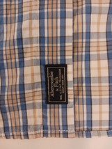 Abercrombie & Fitch Long Sleeve Button-down Collar Blue & Brown Men Shirt XS image 4