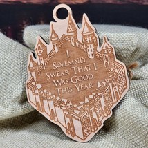 Maruarder&#39;s Map Wooden Laser Cut Ornament By the Wizarding Trunk  Harry ... - £11.93 GBP