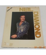 Neil Diamond 1987 Headed For the Future Tour Concert Program Souvenir Bo... - $51.63