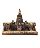 The Capitol of Washington Miniature Building Metal Copper Look Souvenir ... - $14.82