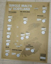 33 Books Co Map Single Malts Of Scotland  - £14.45 GBP