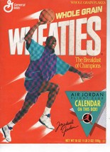 VINTAGE 1991 Wheaties Michael Jordan Nike Air Jordan Calendar - $29.69