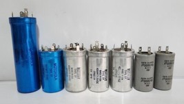 [Lot of 7] Vintage Can Electrolytic Capacitors - Various Make/Models - £15.17 GBP